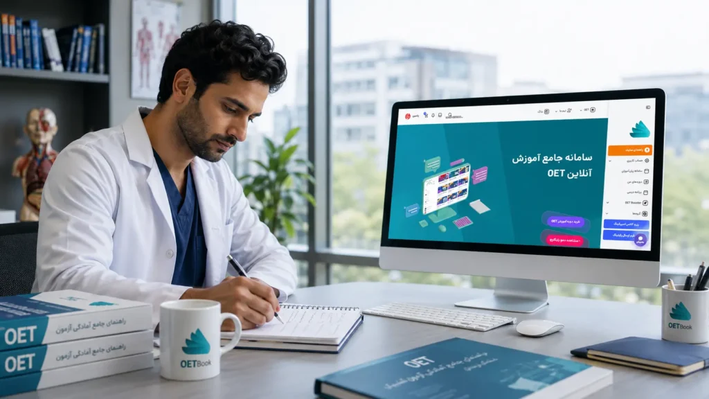 مسیر مفهومی ارزیابی مدارک و ورود حرفه‌ای به بازار سلامت آمریکا